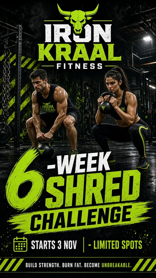 Sample post: 6-Week Shred Challenge
